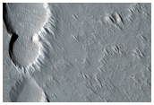 Μία αλυσίδα κρατήρων νότια του Arsia Mons 