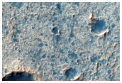 Слоистая коренная порода в кратере Гусев