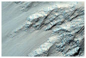 Pendii in Coprates Chasma
