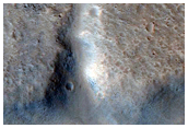 Possible Fine Valley Channels North of Timoshenko Crater