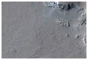 Лава в долине Marte Vallis