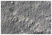 Depositi stratificati in un cratere nella regione de Hellas Montes