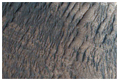 Light-Toned Unit along Coprates Chasma Ridge