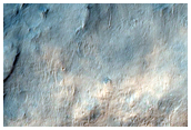 Rim of Crater in Mare Serpentis