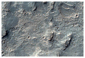 Terrain near Honda Crater