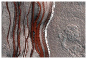 Mid Chasma Boreale Basal Scarp