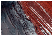 Avalanche Monitoring at Steep North Polar Scarp
