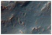 Crater with Valleys on Wall