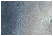 Crater Walls Near Locras Valles