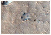 Circular Depression in Tempe Terra