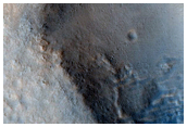 Fan at Valley Mouth in CTX Image