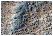 Medusae Fossae Formation Terrain Sample