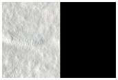 Ridges along Crater Wall in Phlegra Montes