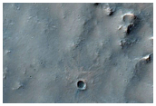 Eroded Bedrock on Crater Floor