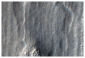 Layers in Crater Deposit in Protonilus Mensae