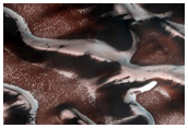 North Polar Dune Seasonal Defrost Monitor Site