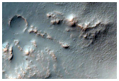 Eastern Part of Well-Preserved Impact Crater