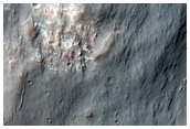 Wall of Crater with Potential Kaolinite-Alunite and Hydrothermal System