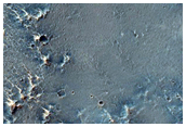 نسيج سطحى(بلورات سطح)بتجويف ميريديانى (Sinus Meridiani)