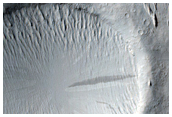 Pedestal Crater in Eumenides Dorsum Region
