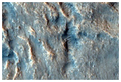 Crater Ejecta and Cones on Patterned Ground in Northern Lowlands