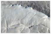 Ridges North of Baldet Crater