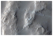 Channel Network Near Base of Hecates Tholus