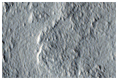 Rilles on South Rim of Quenisset Crater