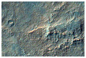 Western Edge of Possible Ladon Valles Landing Site
