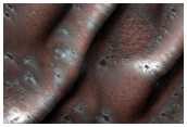 Monitor Defrosting South Mid-Latitude Dunes in MOC Image E05-00762