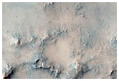 Ridges in East Arabia Terra