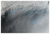 Ударный кратер в равнине Исиды