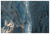 Light-Toned Deposits Exposed along Coprates Chasma Wallrock