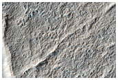 Curved Line of Pits Near Hadriaca Patera