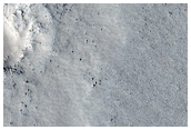 Terraced Crater in Protonilus Mensae Region