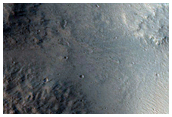Central Uplift of 70-Kilometer Crater