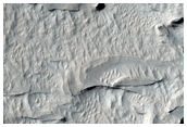 Layers at Base of Mesa in Aeolis Planum Region