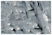 Landforms North of Galdakao Crater