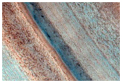 Pits on Mound of North Polar Layered Deposits