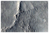 Layers and Ridges along Huo Hsing Vallis