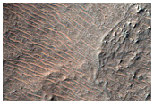 Hale Crater Ejecta