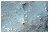 Landforms Northeast of Hellas Region