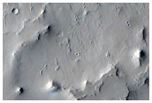 Fan-Shaped Grouping of Ridges in Central Arabia Terra