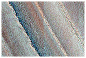 Exposure of North Polar Layered Deposits