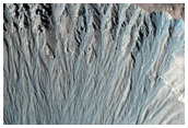 Infrared-Distinct Crater