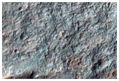 Clays Exposed Near Fracture in Ladon Valles Basin