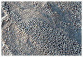 Twisted Terrain on Floor of Hellas Planitia