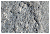 Layered Crater Deposit in Utopia Planitia
