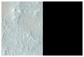 Fan-Shaped Form in CTX Image