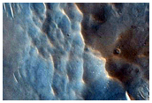 Floor of Baldet Crater